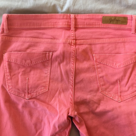 Zara core denim collection coral jeans - Picture 3 of 3